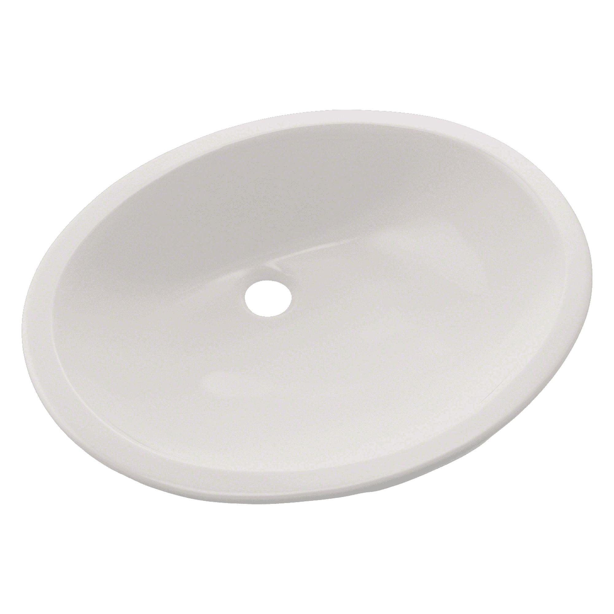TOTO Rendezvous® Vitreous China Oval Undermount Bathroom Sink with Overflow LT579G#11