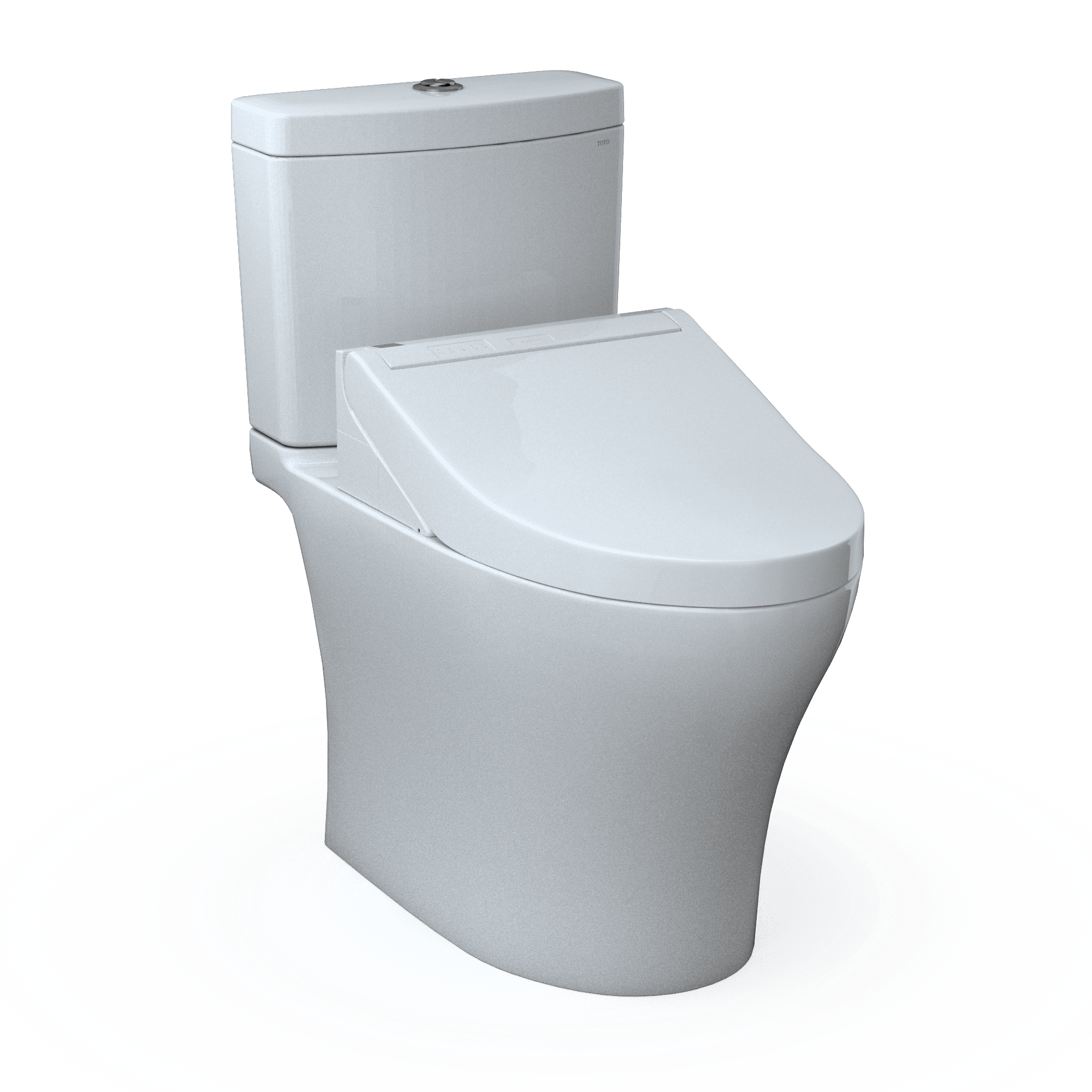 Aquia® Dual-Flush Elongated Bidet Toilet with Tornado Flush (Seat Included)