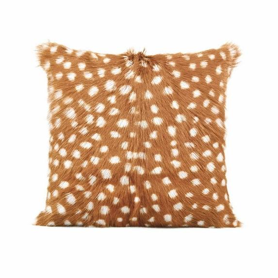 TOV Furniture Polka Dots Goatskin Throw Pillow