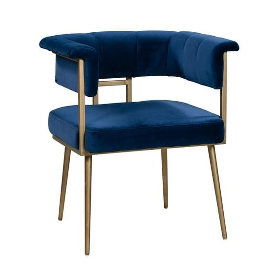 Astrid 19.3'' H Velvet Upholstered Armchair