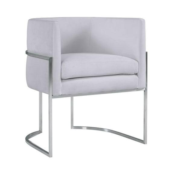 Giselle Velvet Upholstered Armchair
