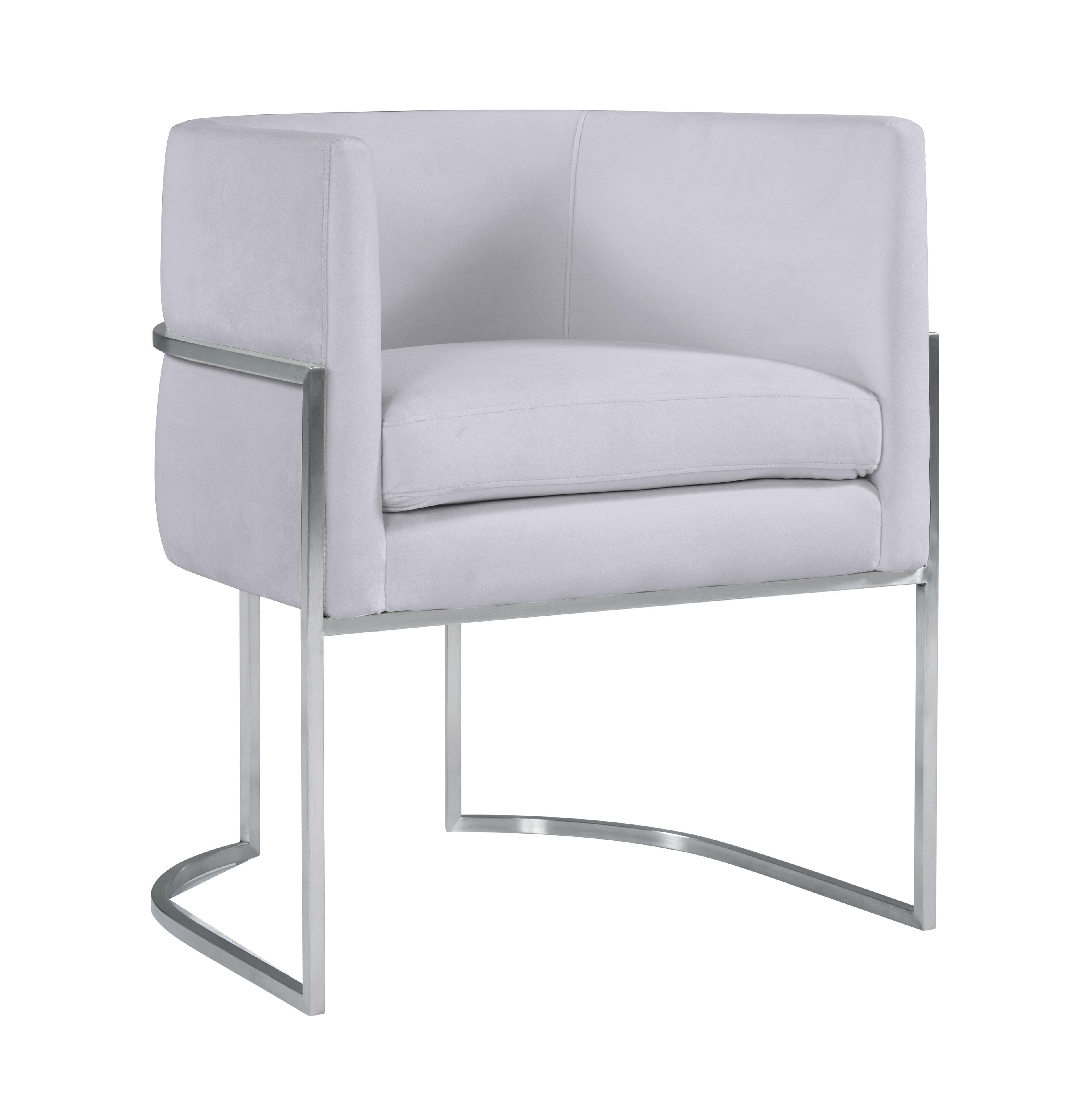 Giselle Velvet Upholstered Armchair