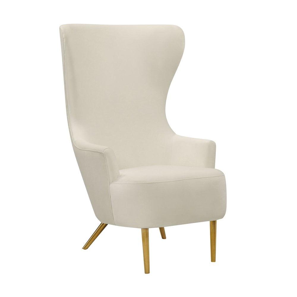 Julia Velvet Wingback Chair