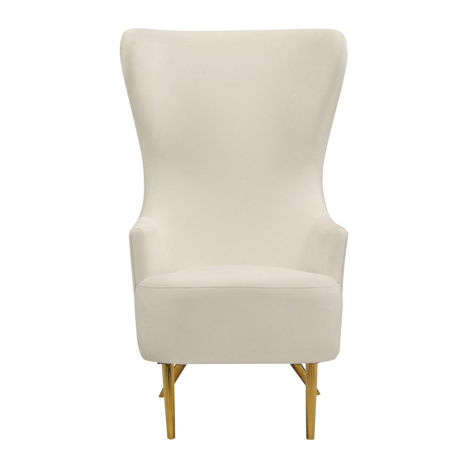 Julia Velvet Wingback Chair