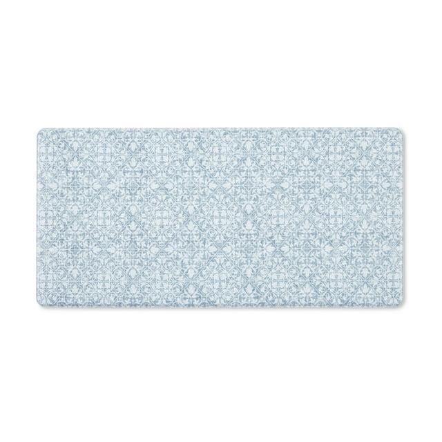 Town & Country Living TOWN & COUNTRY BASICS Comfort Plus Non-Slip Backing Vintage Medallion Tile Anti Fatigue Comfort Mat