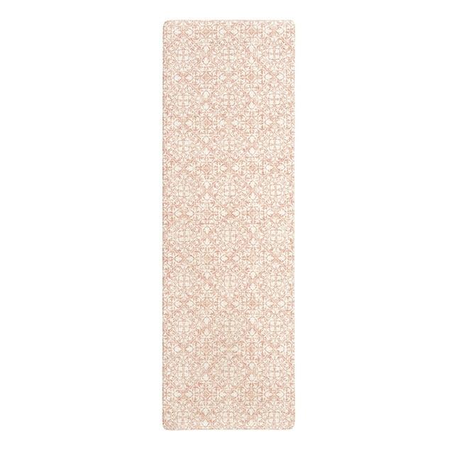 Town & Country Living TOWN & COUNTRY BASICS Comfort Plus Non-Slip Backing Vintage Medallion Tile Anti Fatigue Comfort Mat