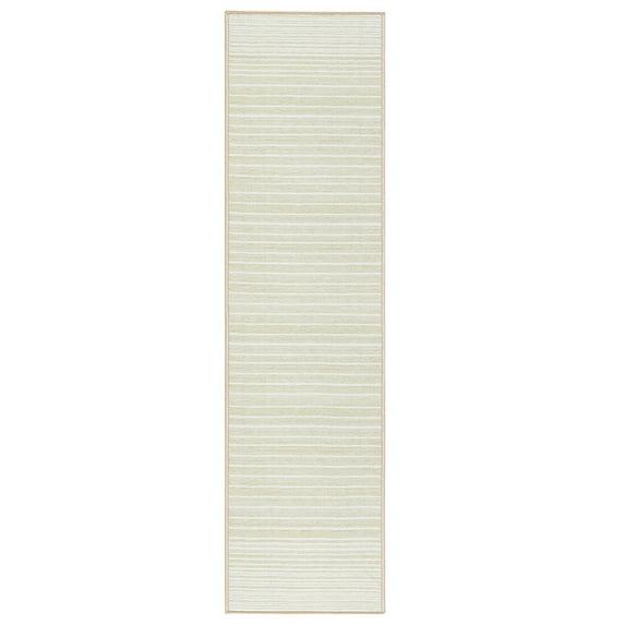 Town & Country Basic Layne Everwash Non-Slip Backing Area Rug Cream/Beige