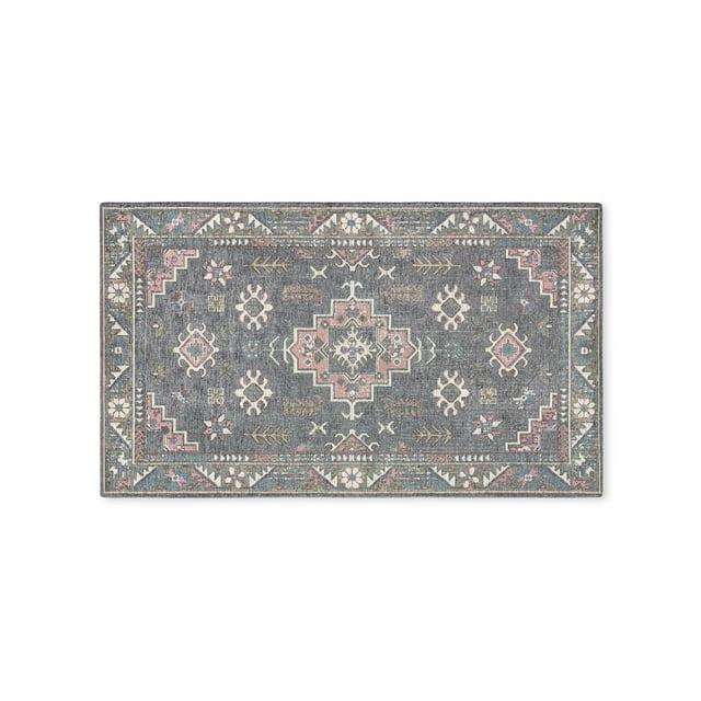 Town & Country Living TOWN & COUNTRY LUXE Livie Everwash Non-Slip Backing Kitchen Mat