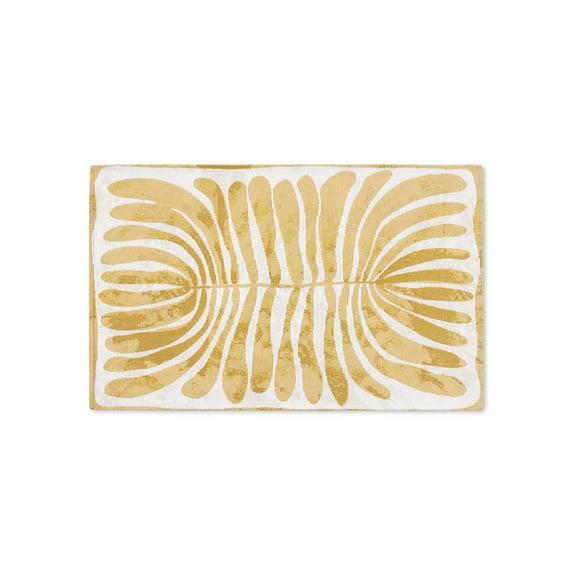 Town & Country Living TOWN & COUNTRY Luxe Livie Matisse Cutout Everwash Non-Slip Backing Washable Multi-Use Kitchen Mat