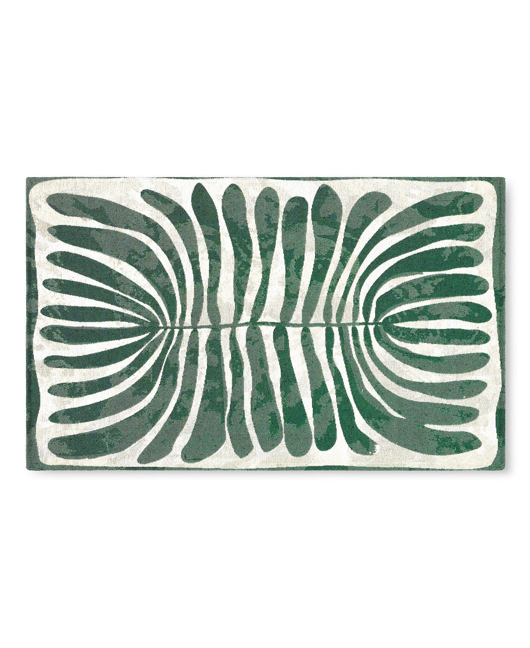 Town & Country Living TOWN & COUNTRY Luxe Livie Matisse Cutout Everwash Non-Slip Backing Washable Multi-Use Kitchen Mat