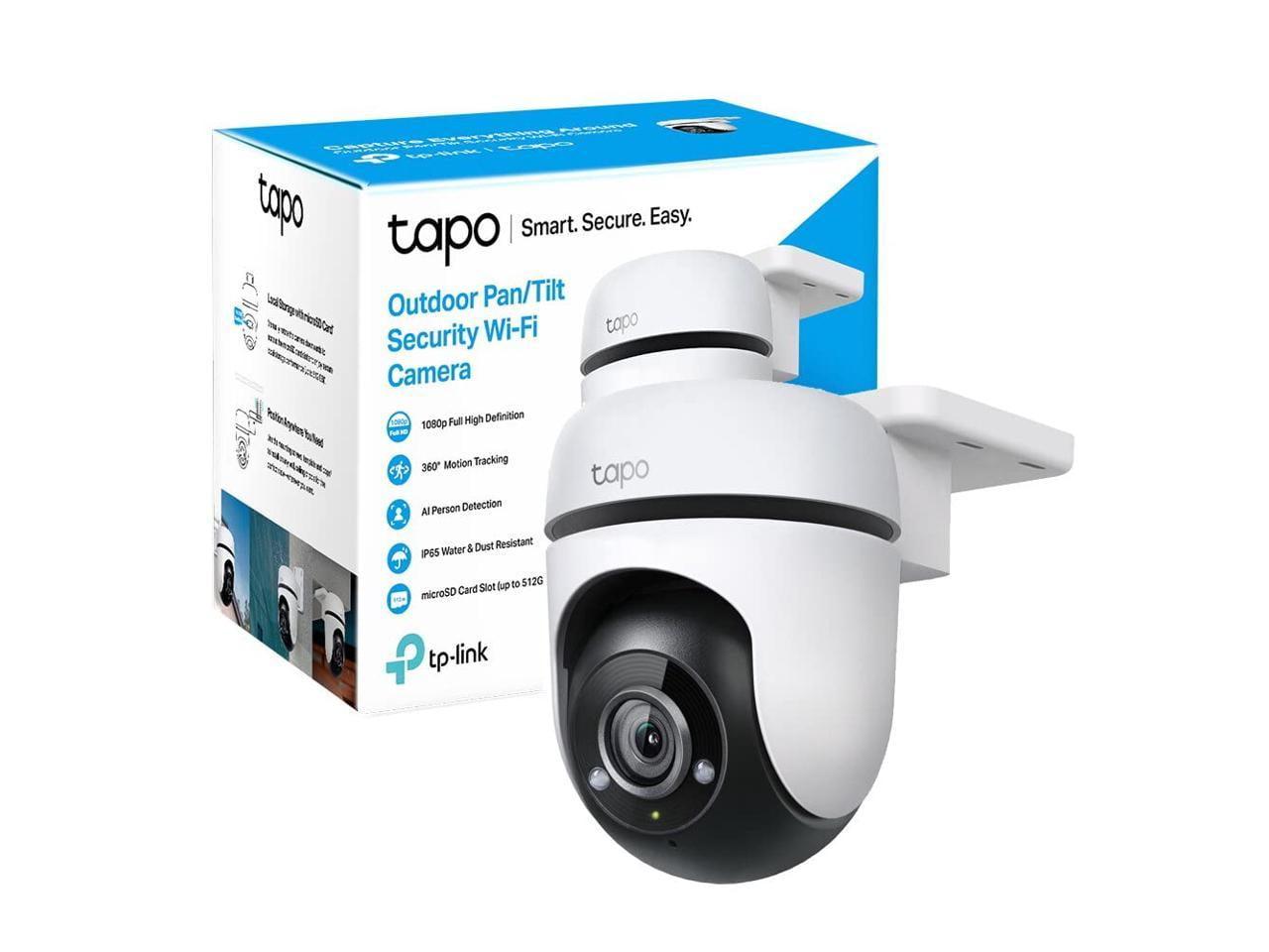 TP LINK Tapo Free AI Detection 1080P Outdoor CCTV Surveillance Camera, White