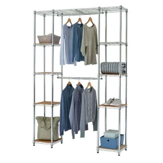 TRINITY Ecostorage® Expandable Closet Organizer - Chrome