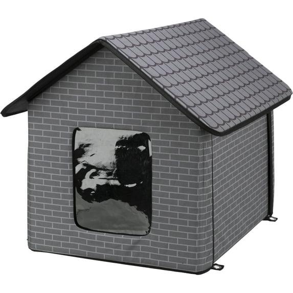 TRIXIE TRIXIE Insulated Outdoor Pet House, Waterproof Material, For Small Dogs and Cats, Feral Cats