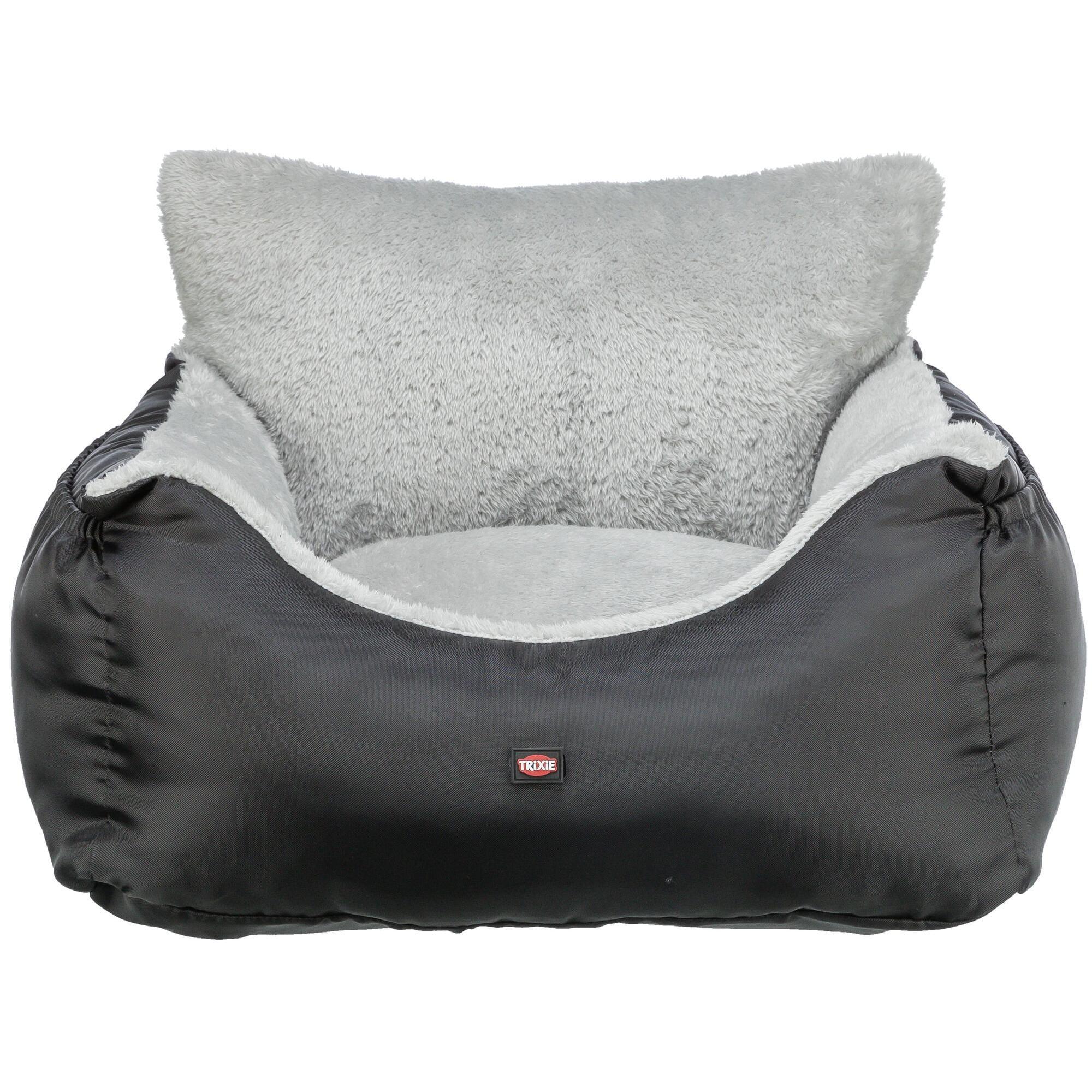 Convertible Black Soft Sided Pet Car Seat and Bed