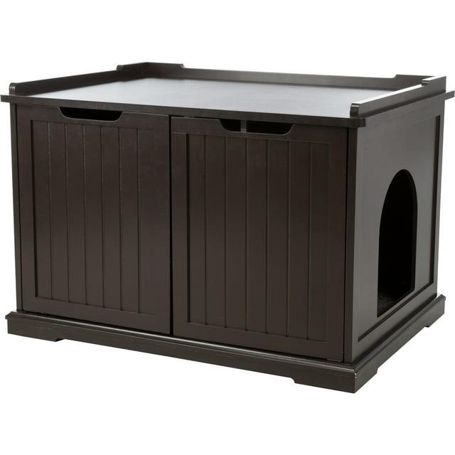 TRIXIE XL Furniture Style Litter Box Enclosure and Pet Home, Hidden Cat Litter Box
