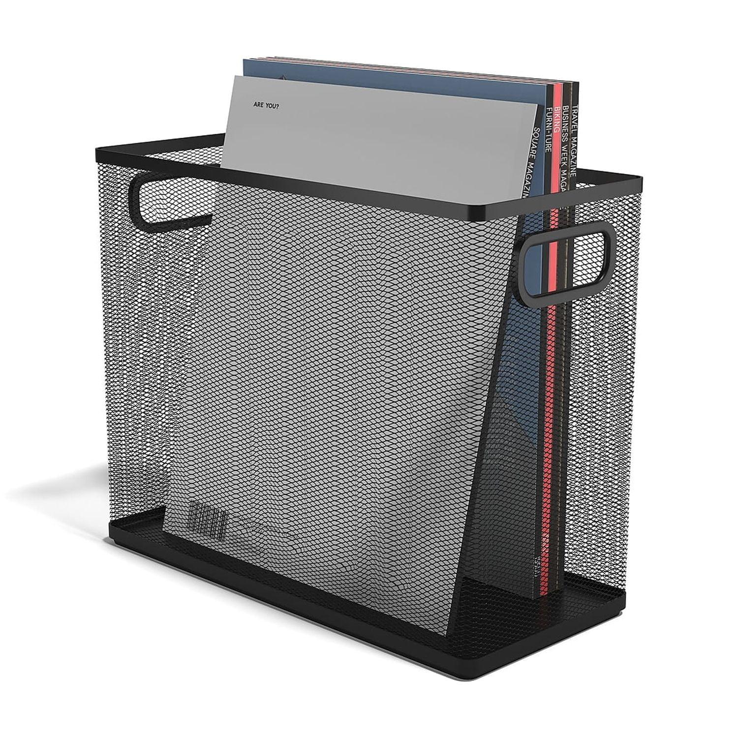TRU RED Wire Mesh File Organizer Matte Black (TR57550) TR57550-CC