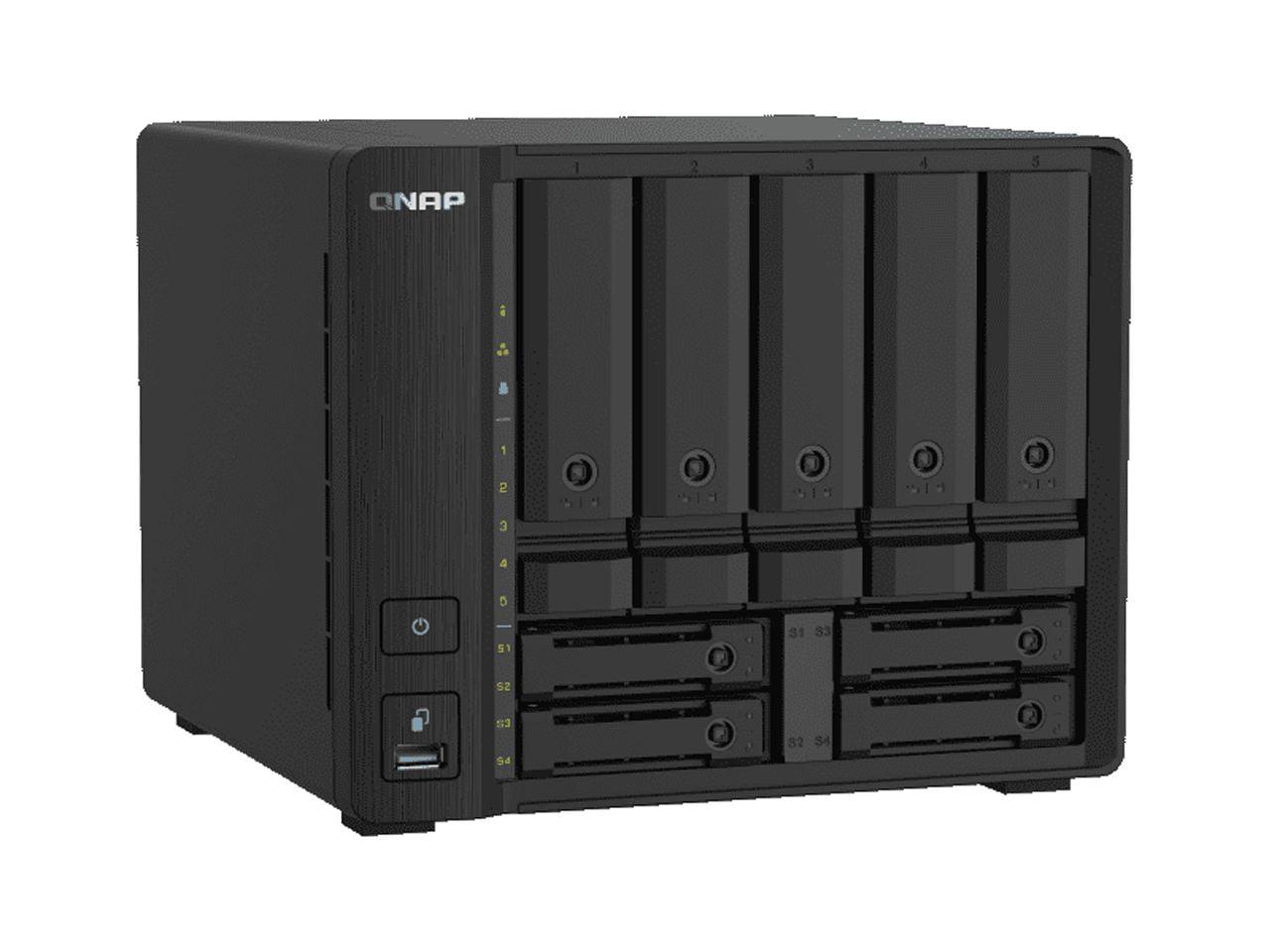 QNAP 9-Bay High-Speed NAS with Gigabit Ethernet