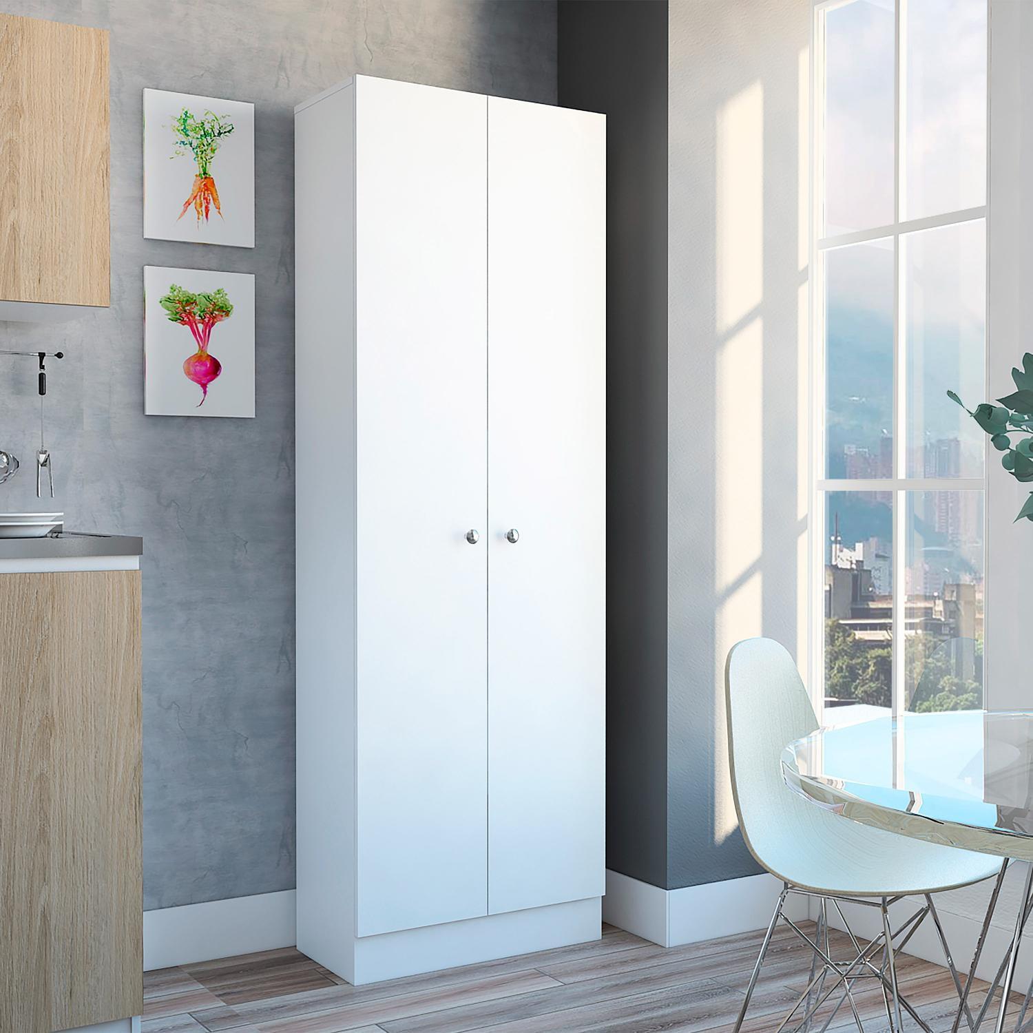 Plymouth 71-inch Multistorage Kitchen Cabinet with 5 Shelves