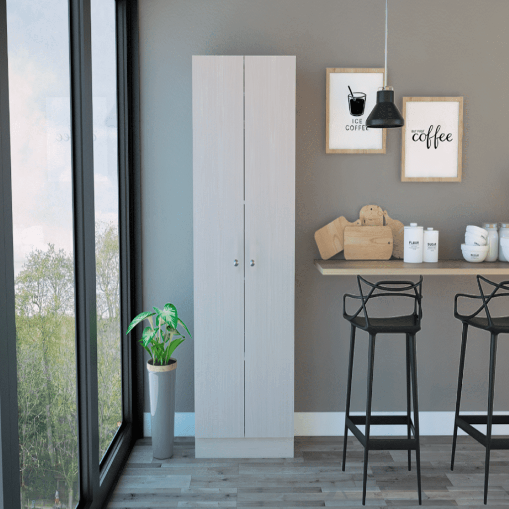 Plymouth 71-inch Multistorage Kitchen Cabinet with 5 Shelves