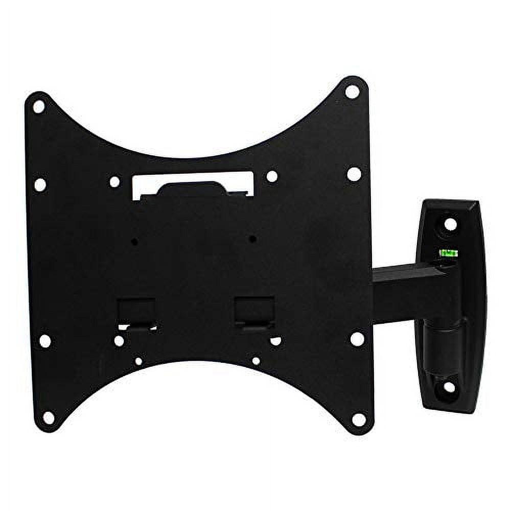 Black Full-Motion Wall Mount for TVs up to 50 Inches