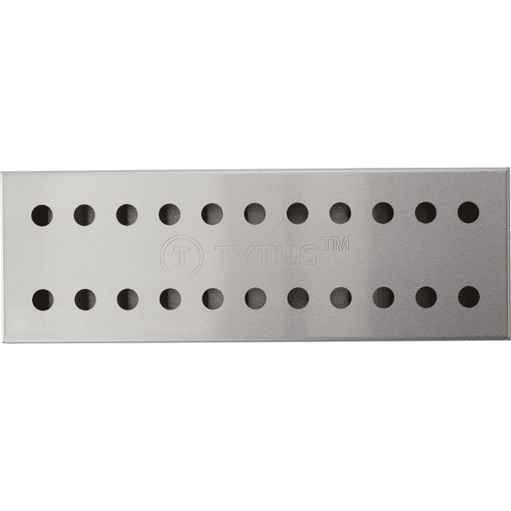 Tytus Grills Tytus Grills 4.8'' W x 12.9'' D Stainless Steel Smoker Box