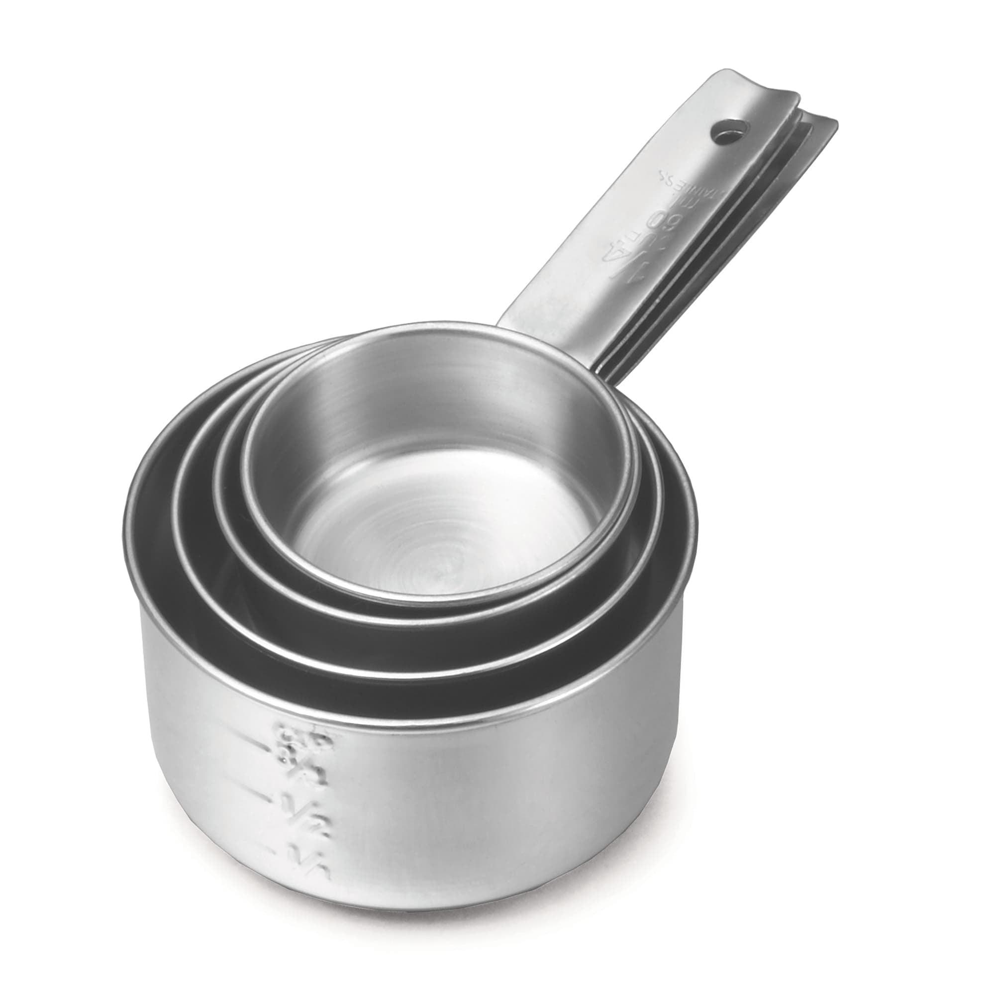 Stainless Steel 4-Piece Measuring Cup Set