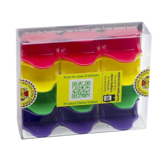 Taco Proper Fiesta Pack 12 Piece Taco Holders Stands