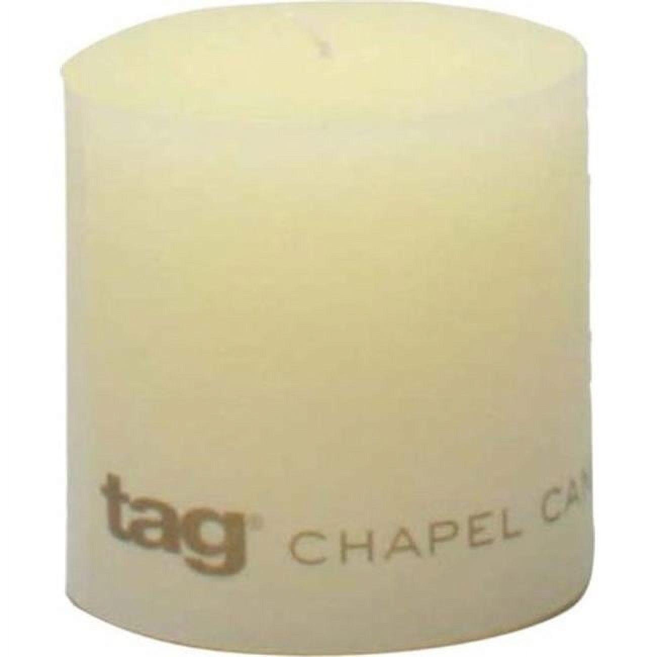 TAG Unscented Pillar Candle