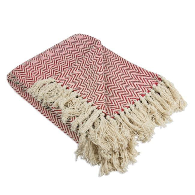 Design Imports Hand Woven Throw Blanket