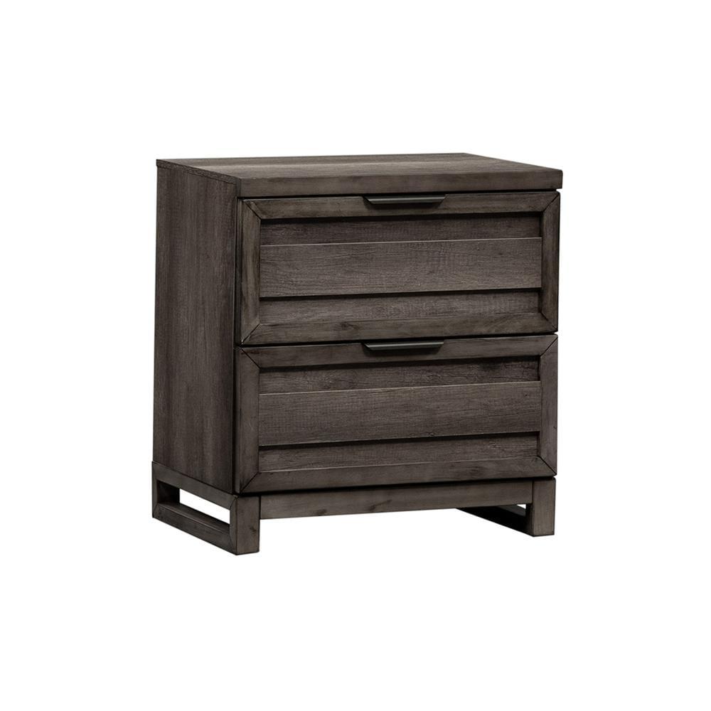 Tanners Creek Medium Gray Night Stand