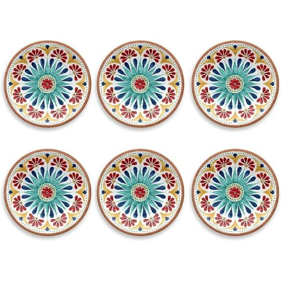 Bettina 8.5" Melamine Salad Plate (Set of 6)