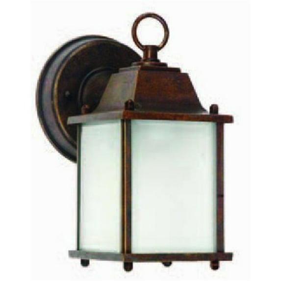 Yosemite Home Decor 5008IBR Tara Collection Incandescent Exterior Sconce, 4.5-Inch, Brown Frame