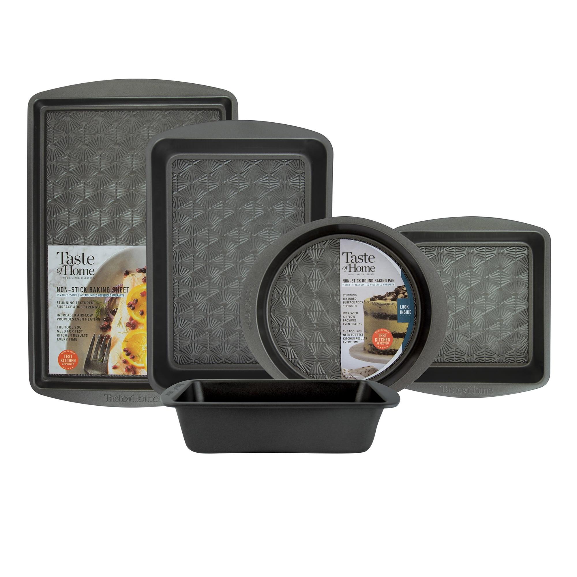 Taste of Home 5 Piece Non-Stick Bakeware Set