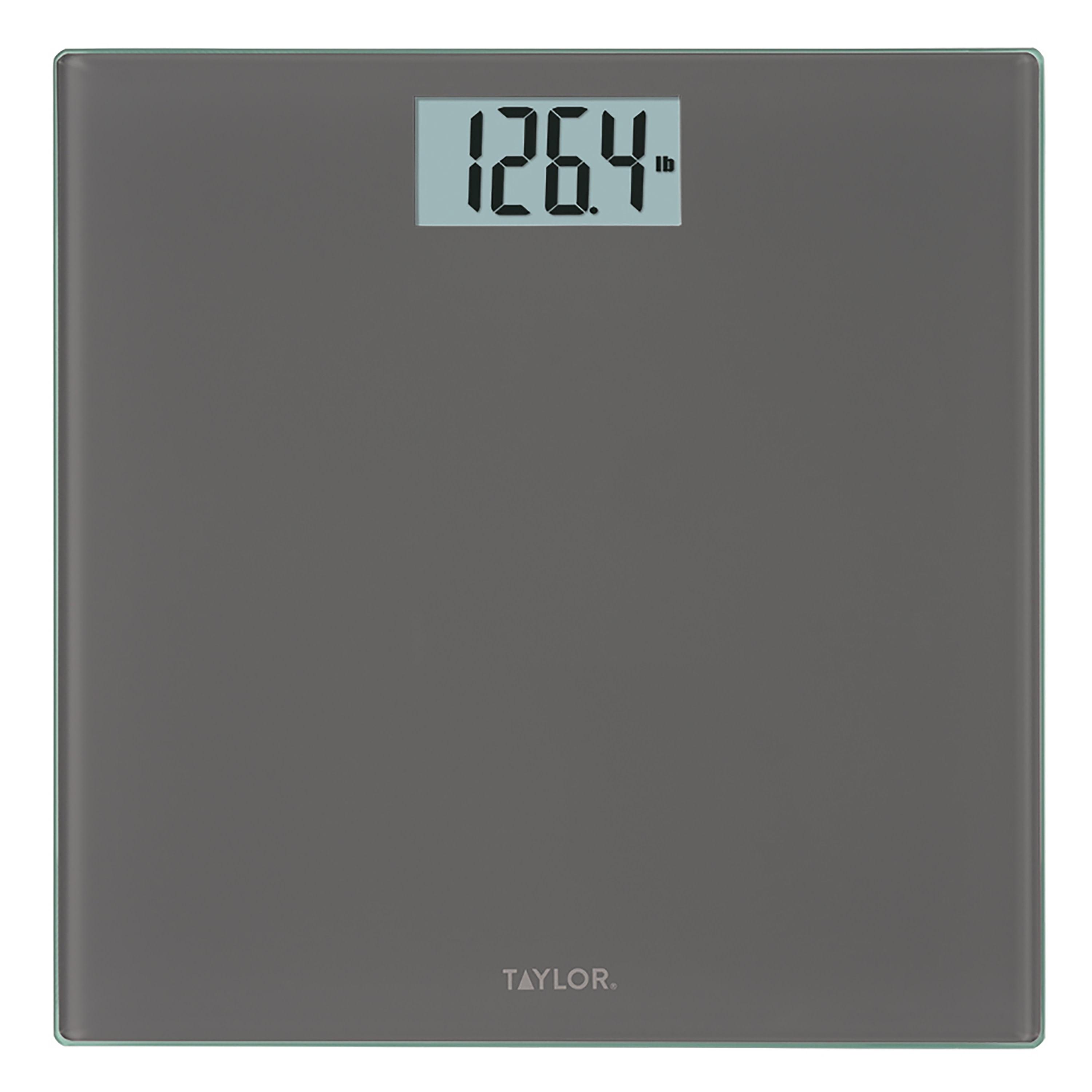 Taylor Digital Scale, 400 LB Capacity, 11.8 x 11.8 Inches