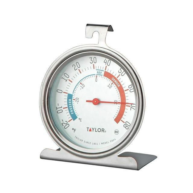 Taylor Instant Read Analog Freezer/Refrigerator Thermometer