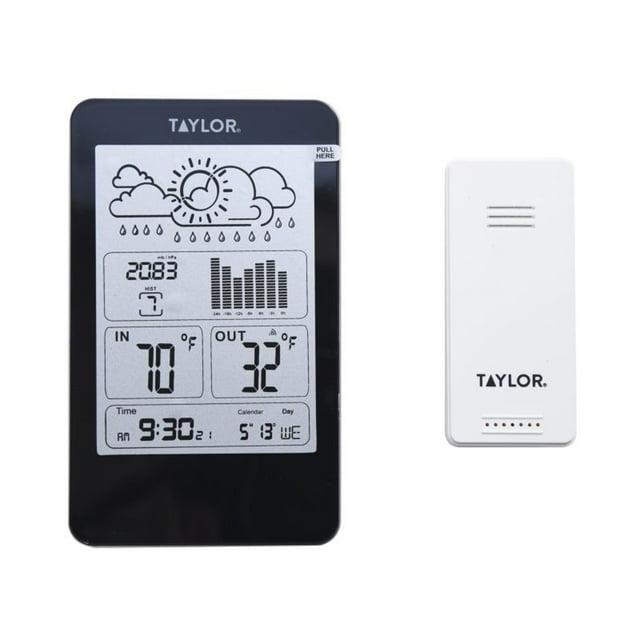 Taylor Taylor Digital Indoor/Outdoor Thermometer and Barometer with Wireless Remote