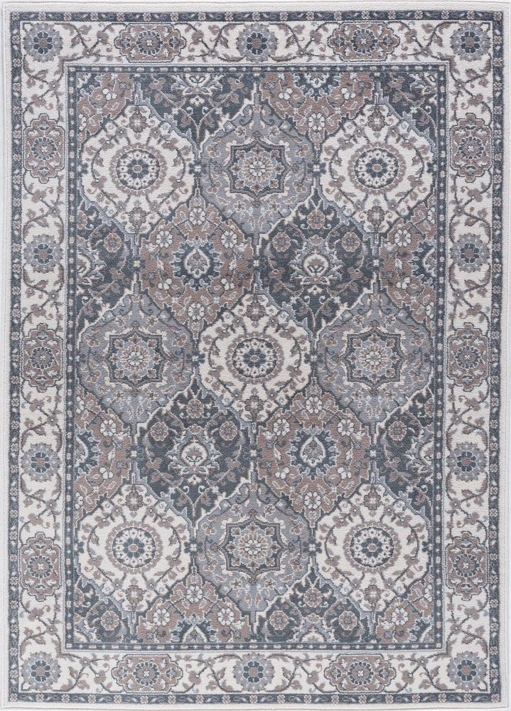 Madison Cream Synthetic 2' x 3' Rectangular Traditional Rug