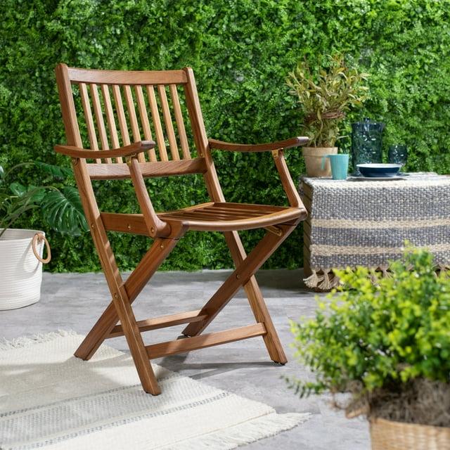 Eaglet Teak Outdoor Folding Dining Armchair