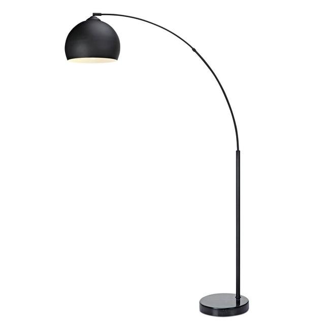 Wrought Studio™ Perlis 66.93" Arc Floor Lamp with Solid Marble Base