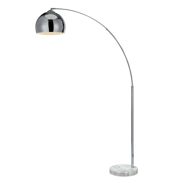 Wrought Studio™ Perlis 66.93" Arc Floor Lamp with Solid Marble Base & Reviews | Wayfair