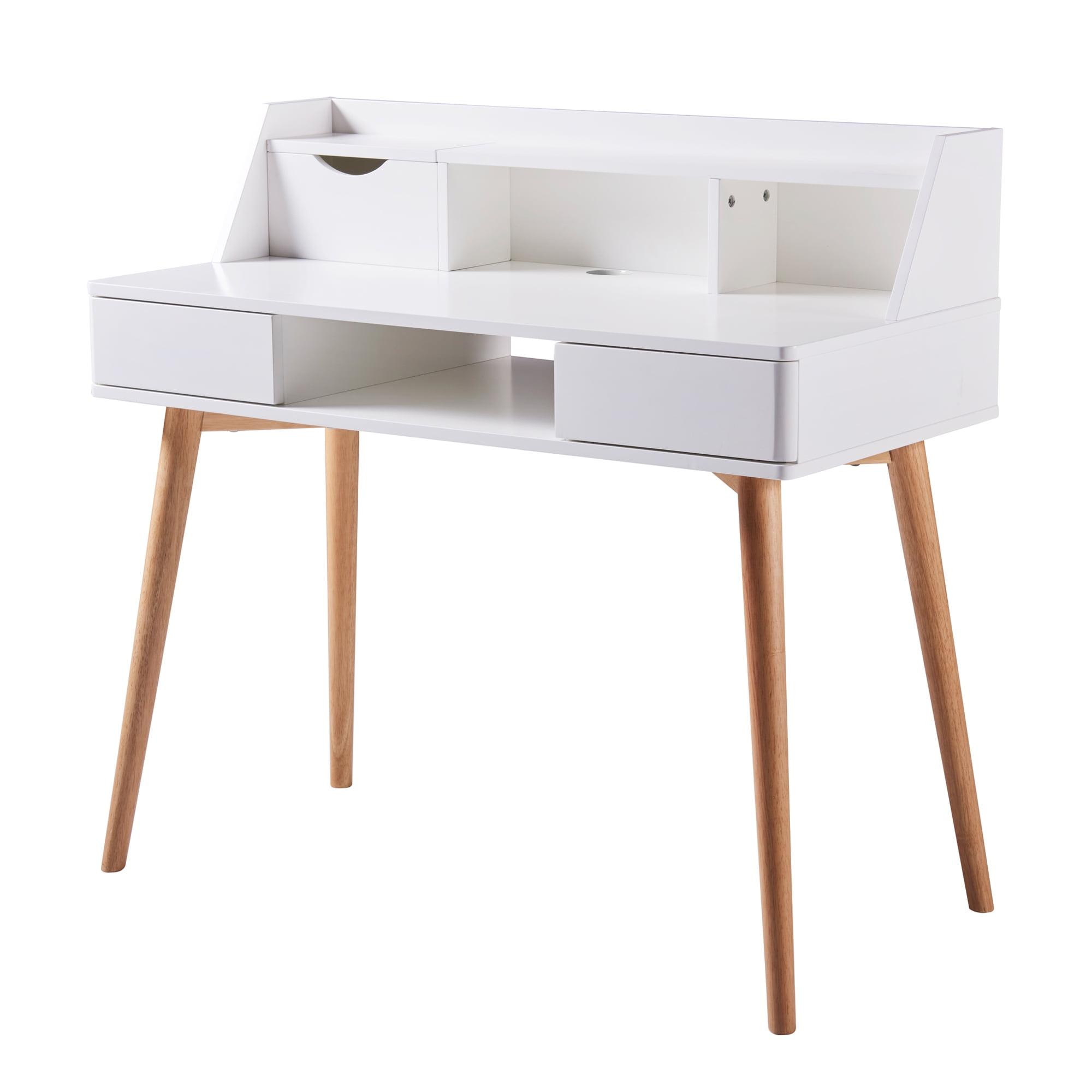 Creativo Wooden Writing Desk with Storage - Teamson Home