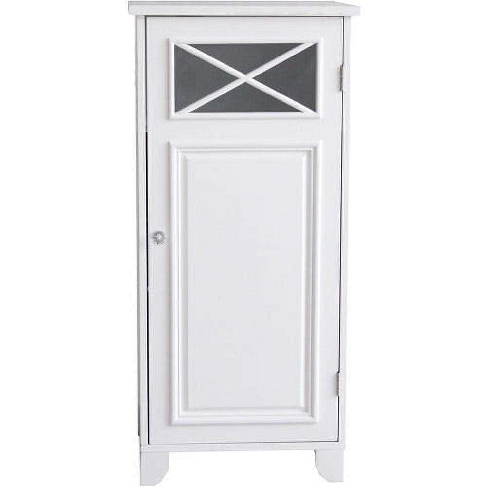 Dawson One Door Floor Cabinet - Elegant Home Fashions