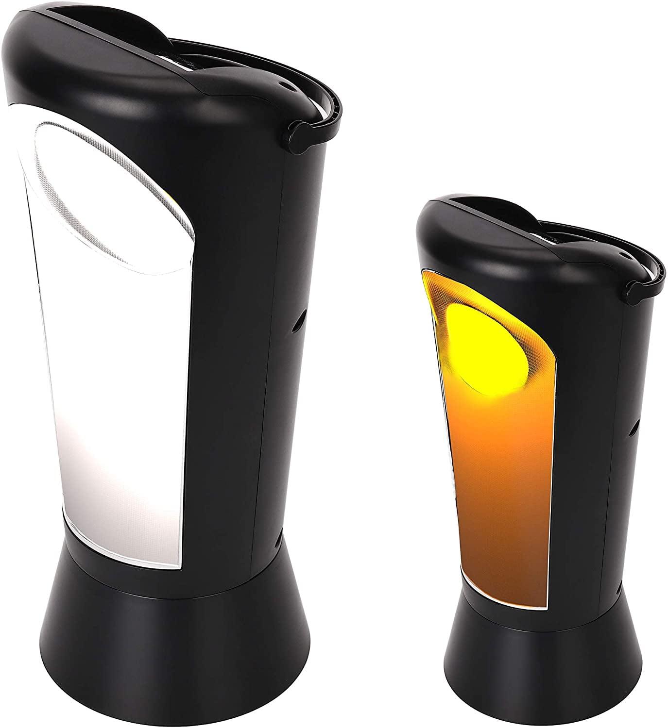 Techko Black Solar LED Pathway Light with Dusk-to-Dawn Sensor