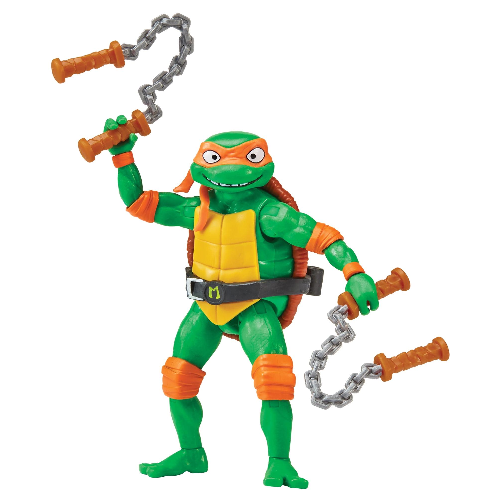 Michelangelo Teenage Mutant Ninja Turtles 4.25" Action Figure with Nunchaku