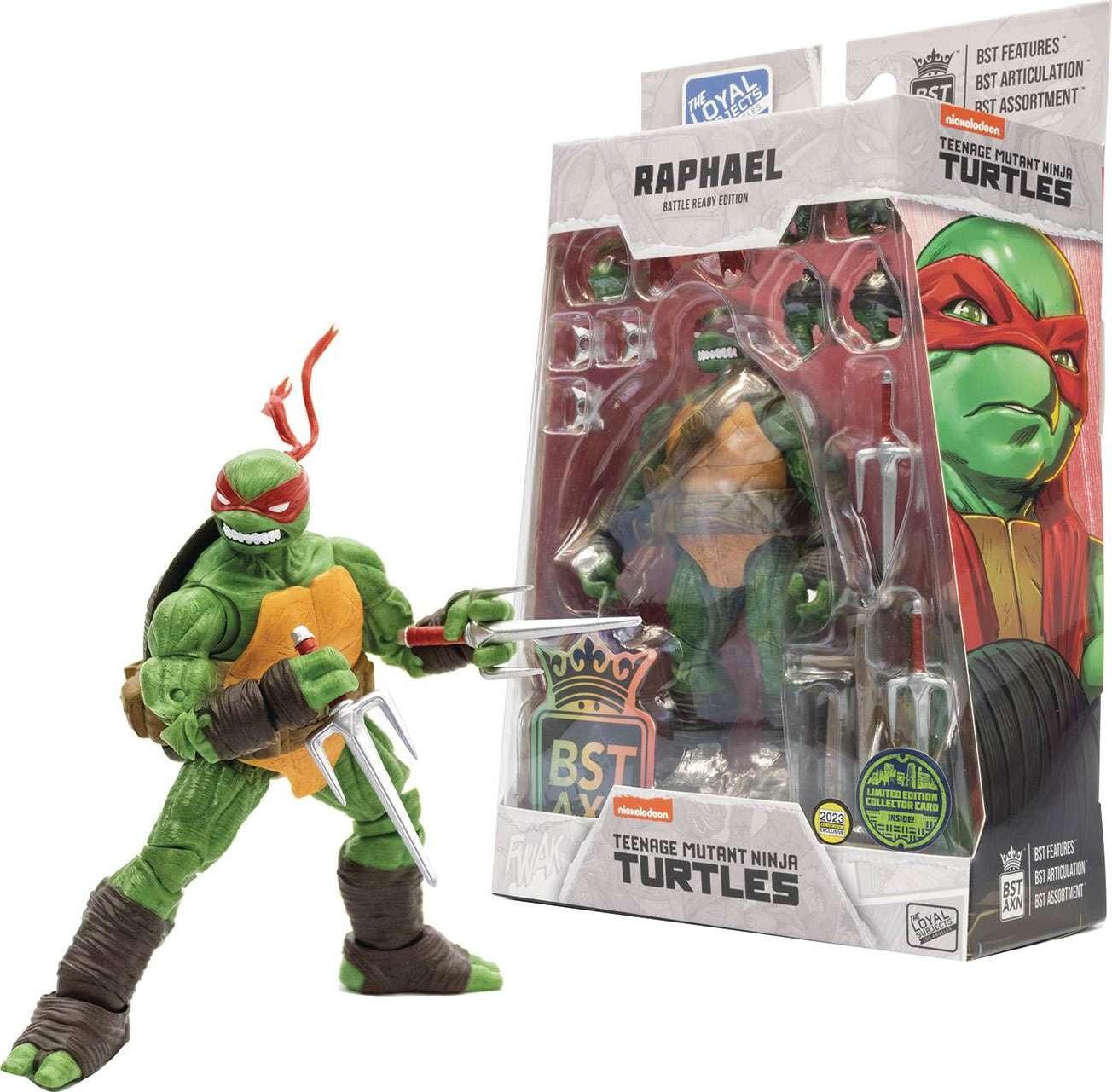 Teenage Mutant Ninja Turtles TMNT BST AXN IDW Raphael Action Figure (SDCC 2023)