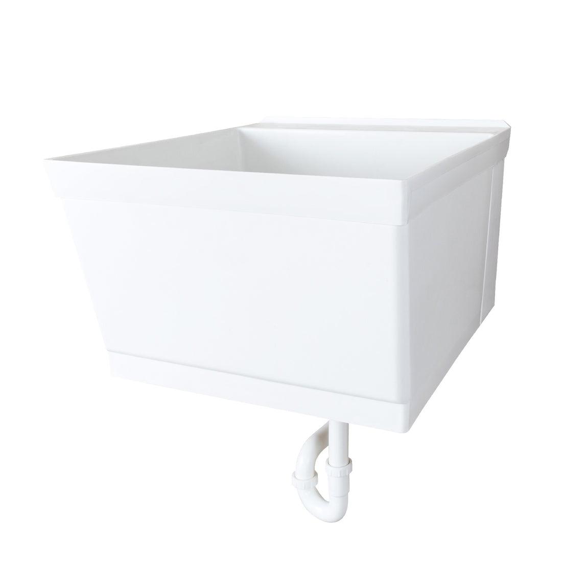 23" L x 24" W Wall Mount Laundry Sink