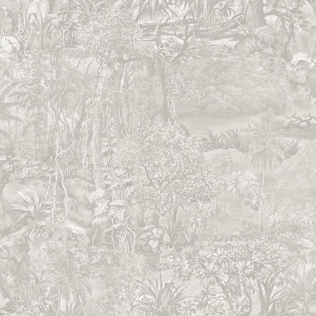 Tempaper & Co. Jungle Toile Removable Peel and Stick Wallpaper, Countryside Gray Toile, 28 sq ft: Vinyl, Self-Adhesive