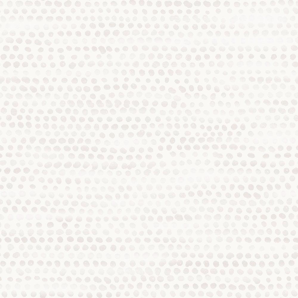 Tempaper Moire Dots Light Tan Peel and Stick Wallpaper, 20.5" x 16.5'