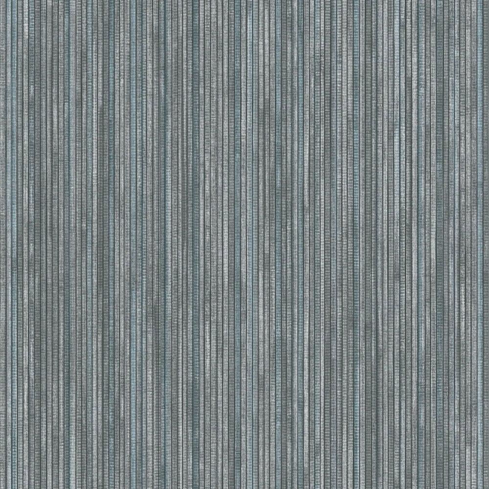 Tempaper & Co. 28 sq ft Faux Grasscloth Removable Peel and Stick Wallpaper Textured Chambray : Vinyl, Self-Adhesive, Blue
