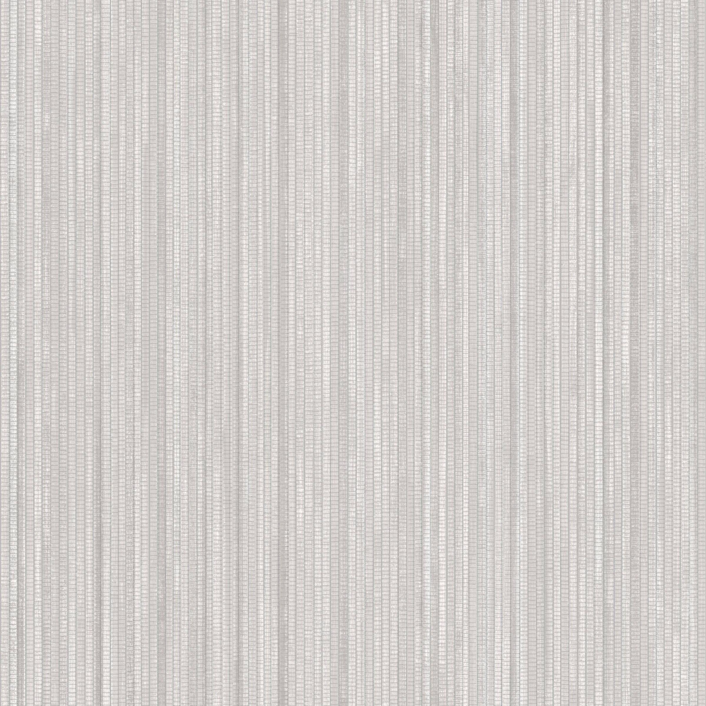 Tempaper & Co.® Faux Grasscloth Removable Peel and Stick Wallpaper, Textured Sterling Silver, 28 sq ft: Vinyl, Self-Adhesive